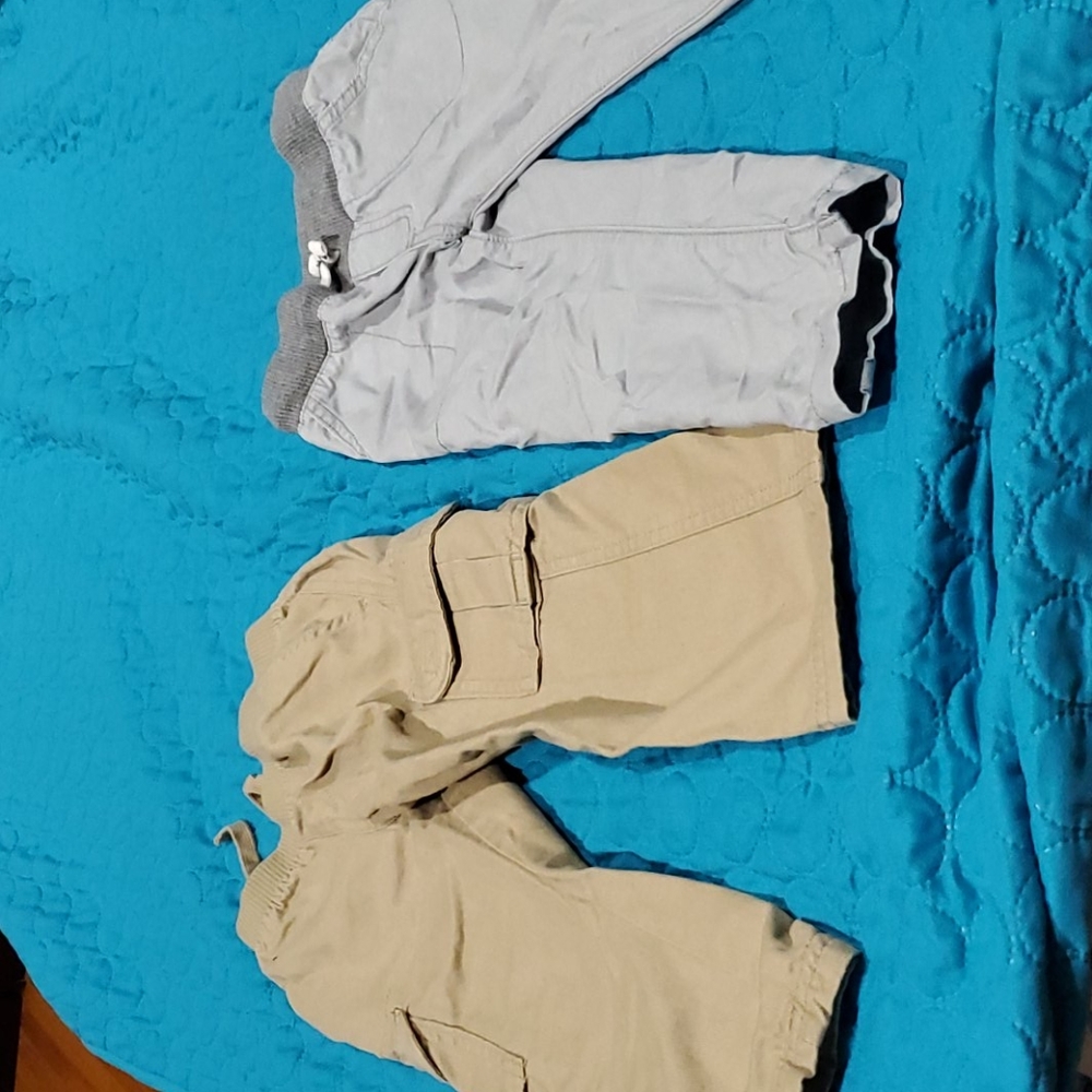 BUNDLE: toddler boy cargo pants. Great condition
